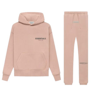 Fear OF God Essentials Pink Tracksuit