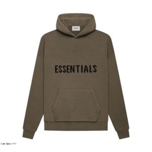 Fear of God Essentials Knit Pullover Hoodie